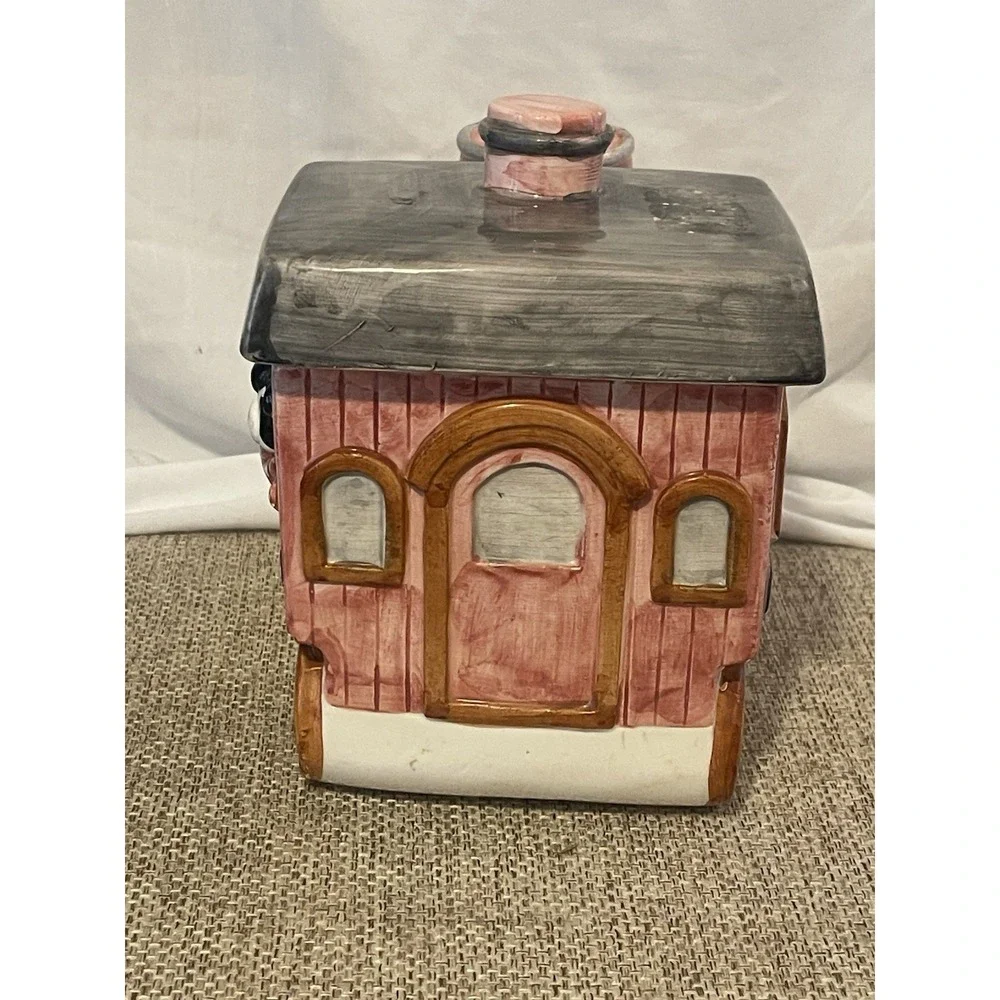 Vintage 1950s Happy Train Cookie Jar Sierra Vista Ceramics